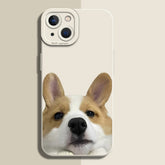 Cute Puppy Silicone Case for iPhone Series